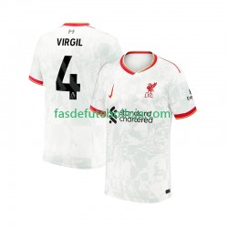 Camisola 3º Equipamento Liverpool VIRGIL 4 2024-2025 Manga Curta ,Homem