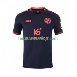 Camisola 2º Equipamento Mainz 05 2024-2025 Manga Curta ,Homem