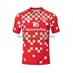 Camisola 1º Equipamento Mainz 05 2024-2025 Manga Curta ,Homem
