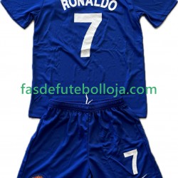Camisola 3º Equipamento Manchester United Cristiano Ronaldo 7 2009 2008 Manga Curta Retro ,Criança