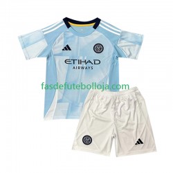 Camisola 1º Equipamento New York City FC 2025 Manga Curta ,Criança