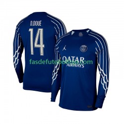 Camisola 4º Equipamento Paris Saint-Germain Desire Doue 14 2024-2025 Manga Comprida ,Homem