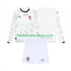 Camisola 2º Equipamento Seleção Portuguesa 2025 Manga Comprida ,Criança