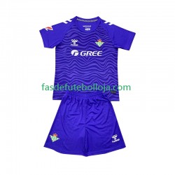 Camisola Guarda-redes 3º Equipamento Real Betis 2024-2025 Manga Curta ,Criança
