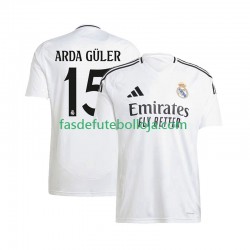Camisola 1º Equipamento Real Madrid ARDA GuLER 15 2024-2025 Manga Curta ,Homem