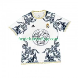 Camisola 1º Equipamento Real Madrid Branco Versace Edition 2024-2025 Manga Curta ,Homem