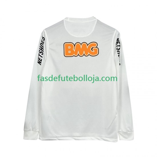 Camisola 1º Equipamento Santos 2012 2011 Manga Comprida Retro ,Homem