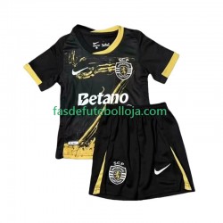 Camisola 4º Equipamento Sporting CP 2024-2025 Manga Curta ,Criança