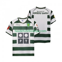 Camisola 1º Equipamento Sporting CP 2001 2003 Manga Curta Retro ,Homem