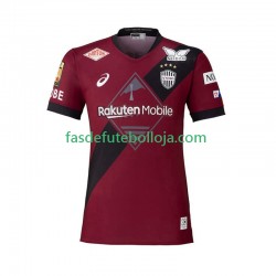 Camisola 1º Equipamento Vissel Kobe 2025 Manga Curta ,Homem