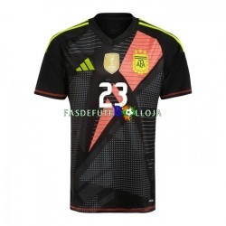 Camisola Guarda-redes 1º Equipamento Seleção Argentina Emiliano Martinez 23 Copa America 2024 Manga Curta ,Homem