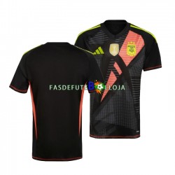 Camisola Guarda-redes 1º Equipamento Seleção Argentina Copa America 2024 Manga Curta ,Homem