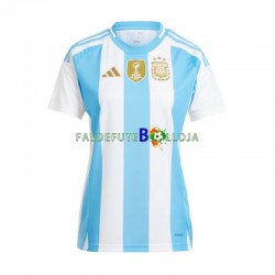 Camisola 1º Equipamento Seleção Argentina Copa America 2024 Manga Curta ,Feminina