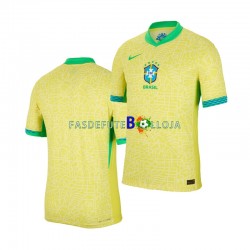 Camisola 1º Equipamento Seleção Brasileira Copa America 2024 Manga Curta ,Homem