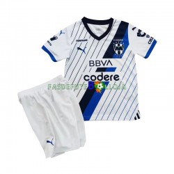 Camisola 2º Equipamento CF Monterrey 2023-2024 Manga Curta ,Criança
