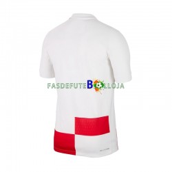 Camisola 1º Equipamento Seleção Croata Euro 2024 Manga Curta ,Homem