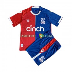 Camisola 1º Equipamento Crystal Palace 2023-2024 Manga Curta ,Criança