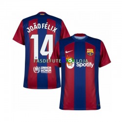 Camisola 1º Equipamento FC Barcelona Joao Felix 14 2023-2024 Manga Curta ,Homem