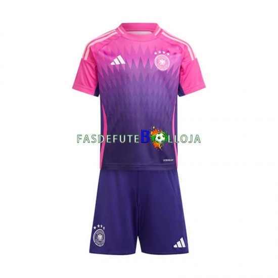 Camisola 2º Equipamento Seleção Alemã Euro 2024 Manga Curta ,Criança