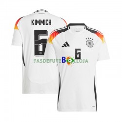 Camisola 1º Equipamento Seleção Alemã Joshua Kimmich 6 Euro 2024 Manga Curta ,Homem