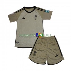 Camisola 3º Equipamento Granada 2023-2024 Manga Curta ,Criança
