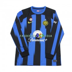 Camisola 1º Equipamento Inter de Milão 2023-2024 Manga Comprida ,Homem
