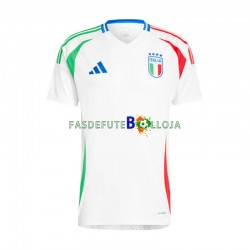 Camisola 2º Equipamento Seleção Italiana Euro 2024 Manga Curta ,Homem