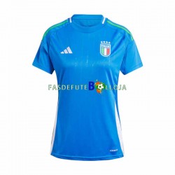 Camisola 1º Equipamento Seleção Italiana Euro 2024 Manga Curta ,Feminina