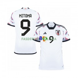 Camisola 2º Equipamento Seleção Japonesa MITOMA 9 World Cup 2022 Manga Curta ,Homem