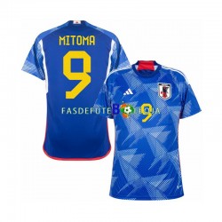 Camisola 1º Equipamento Seleção Japonesa MITOMA 9 World Cup 2022 Manga Curta ,Homem