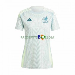 Camisola 2º Equipamento Seleção Mexicana Copa America 2024 Manga Curta ,Feminina