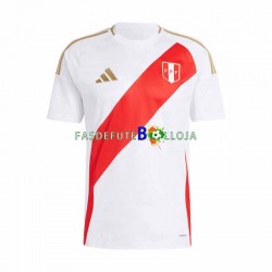 Camisola 1º Equipamento Seleção Peruana Copa America 2024 Manga Curta ,Homem