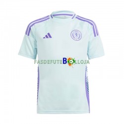 Camisola 2º Equipamento Seleção Escocesa Euro 2024 Manga Curta ,Homem