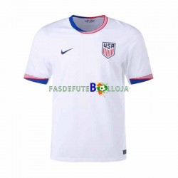 Camisola 1º Equipamento Seleção Estados Unidos 2024 Manga Curta ,Homem