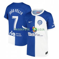 Camisola 1º Equipamento Atlético Madrid Joao Felix 7 120 Anniversary 2022-2023 Manga Curta ,Homem Camisola 1º Equipamento Atlético Madrid Joao Felix 7 120 Anniversary 2022-2023 Manga Curta ,Homem