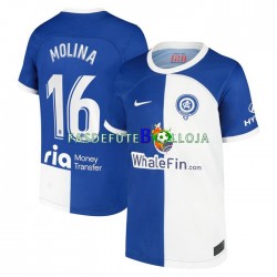 Camisola 1º Equipamento Atlético Madrid Molina 16 120 Anniversary 2022-2023 Manga Curta ,Homem Camisola 1º Equipamento Atlético Madrid Molina 16 120 Anniversary 2022-2023 Manga Curta ,Homem
