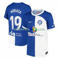 Camisola 1º Equipamento Atlético Madrid Morata 19 120 Anniversary 2022-2023 Manga Curta ,Homem Camisola 1º Equipamento Atlético Madrid Morata 19 120 Anniversary 2022-2023 Manga Curta ,Homem