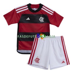 Camisola 1º Equipamento CR Flamengo 2023-2024 Manga Curta ,Criança