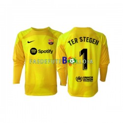 Camisola Guarda-redes 4º Equipamento FC Barcelona Ter Stegen 1 2022-2023 Manga Comprida ,Homem