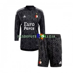 Camisola Guarda-redes 4º Equipamento Feyenoord Rotterdam 2022-2023 Manga Comprida ,Criança