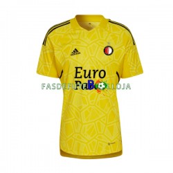 Camisola Guarda-redes 3º Equipamento Feyenoord Rotterdam 2022-2023 Manga Curta ,Homem