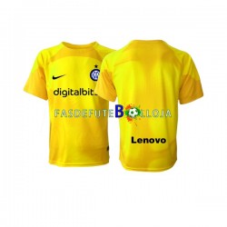 Camisola Guarda-redes 2º Equipamento Inter de Milão 2022-2023 Manga Curta ,Homem
