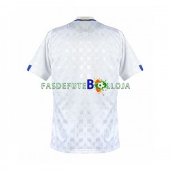 Camisola 1º Equipamento Leeds United 1989-1990 Manga Curta Retro ,Homem