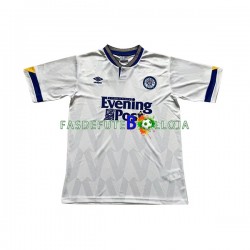 Camisola 1º Equipamento Leeds United 1991-1992 Manga Curta Retro ,Homem