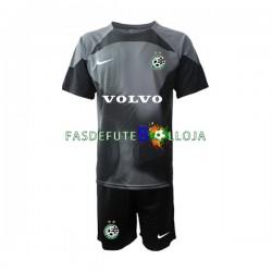 Camisola Guarda-redes 1º Equipamento Maccabi Haifa 2022-2023 Manga Curta ,Criança