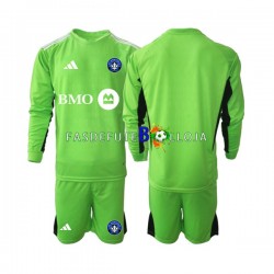Camisola Guarda-redes 1º Equipamento CF Montréal 2023-2024 Manga Comprida ,Criança