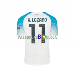 Camisola 1º Equipamento Napoli Face Game Lozano 11 2022-2023 Manga Curta ,Homem