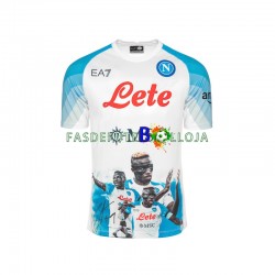 Camisola 1º Equipamento Napoli Face Game Osimhen 9 2022-2023 Manga Curta ,Homem