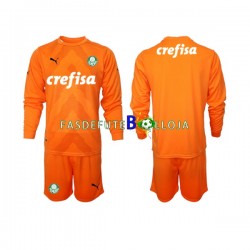 Camisola Guarda-redes 3º Equipamento Palmeiras 2022-2023 Manga Comprida ,Criança