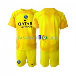 Camisola Guarda-redes 3º Equipamento Paris Saint-Germain 2022-2023 Manga Curta ,Criança